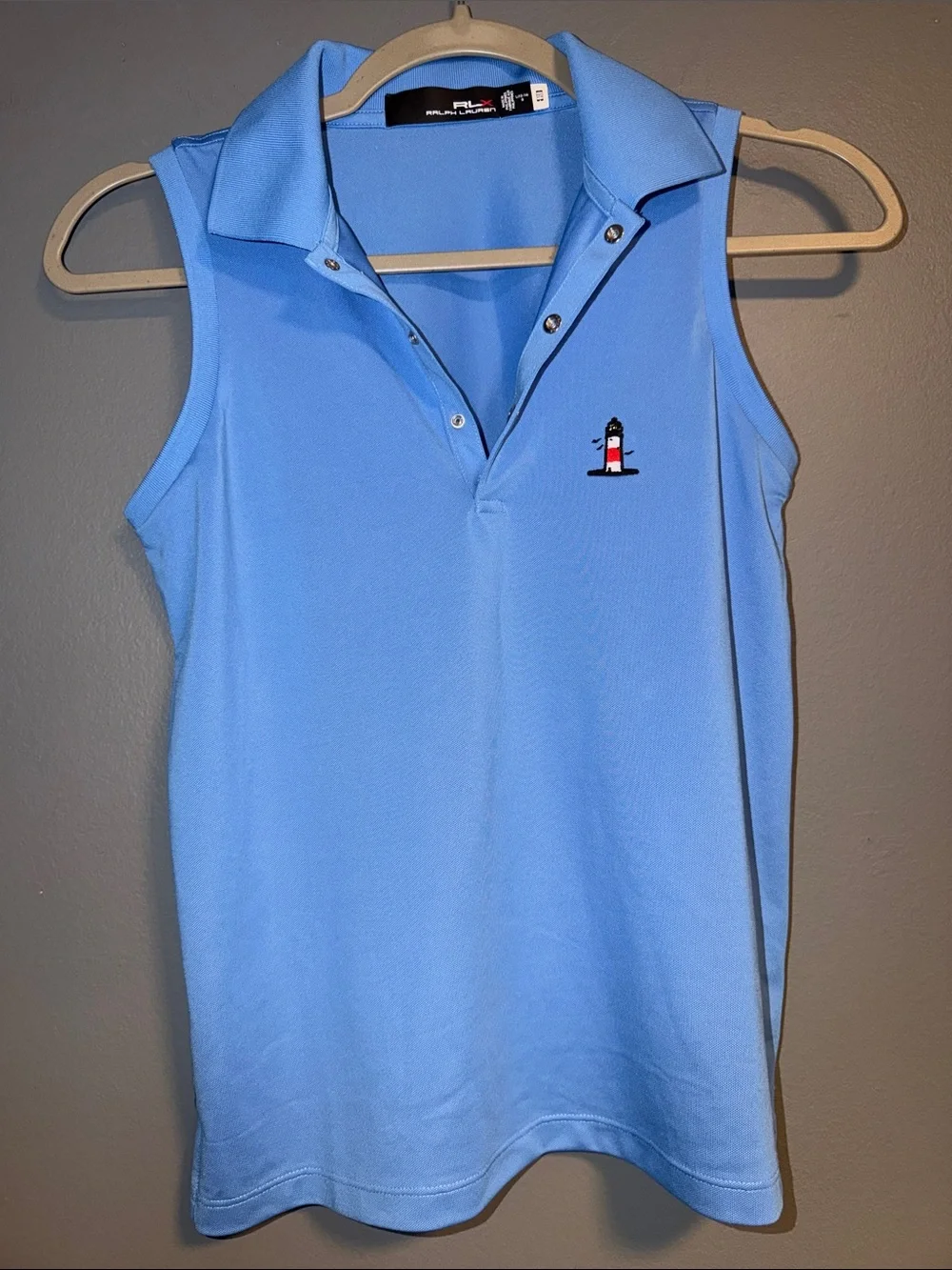 Ralph Lauren RLX Blue Polo Shirt